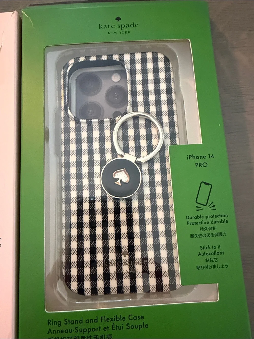 Kate Spade iPhone 14 PRO Cases with Ring Holders set of three bundle